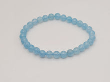 Load image into Gallery viewer, Blue Chalcedony Bracelet Powerful Bracelet 4MM Elastic Bracelet
