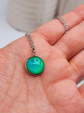 Load image into Gallery viewer, Changing Color Mood Stone Necklace Cute Necklace Mood