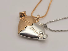 Load image into Gallery viewer, 2 PC Set I love you Heart necklace Set Couple's GIFT