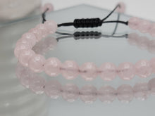 Load image into Gallery viewer, Rose Quartz 4mm Bracelet Powerful Bracelet Adjustable