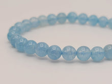 Load image into Gallery viewer, Blue Chalcedony Bracelet Powerful Bracelet 4MM Elastic Bracelet