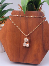 Load image into Gallery viewer, Gorgeous Peanut with Pearl Necklace Cute Peanut Pearl Necklace