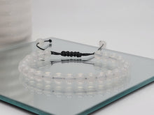 Load image into Gallery viewer, Milky Quartz 4mm Bracelet Powerful Bracelet Adjustable