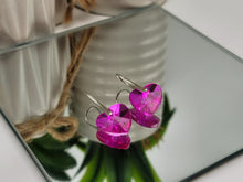 Load image into Gallery viewer, Handmade Small Natural Mini Colorful Heart Earrings , Cute Earrings Gift for her
