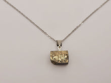 Load image into Gallery viewer, Natural Crystal Necklace Pyrite Stone Gift for her Healing Crystals