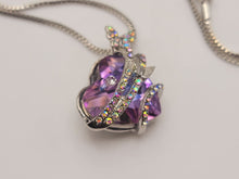 Load image into Gallery viewer, I Love You Necklace - Trendy Heart necklace Silver tone - Gift for her
