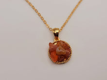 Load image into Gallery viewer, Carnelian Pendant Necklace Trendy Carnelian Necklace Handmade