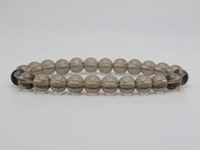 Load image into Gallery viewer, Smoky Quartz Crystal Bead Bracelet 8mm, Genuine Gemstone Bracelet, Protection Relieves Stress Anxiety