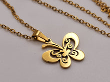 Load image into Gallery viewer, Butterfly Necklace & Earrings Gift Set - gift for her