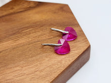 Load image into Gallery viewer, Handmade Small Natural Mini Colorful Heart Earrings , Cute Earrings Gift for her