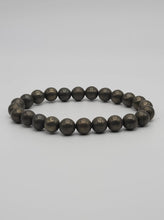 Load image into Gallery viewer, Pyrite Bracelet 8mm Genuine and natural pyrite bracelet For Money & Good Luck