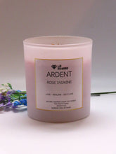 Load image into Gallery viewer, Ardent- Rose Jasmine Luxury Soy Wax Candle ( Love, Healing, Self Love)