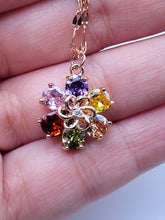 Load image into Gallery viewer, Gorgeous Flower Colorful Stainless Steel Necklace - Healing necklace