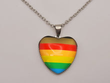 Load image into Gallery viewer, LGBTQ Necklace - Queer / Gay Pride Jewelry - Gender and Sexual Identity Charm Necklace