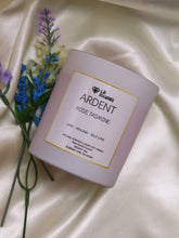 Load image into Gallery viewer, Ardent- Rose Jasmine Luxury Soy Wax Candle ( Love, Healing, Self Love)