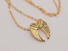 Load image into Gallery viewer, Golden Wing Pendant necklace Trending Necklace , Angel Necklace