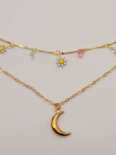 Load image into Gallery viewer, Moon Charm Pendant Choker Necklace- Trendy Moon necklace