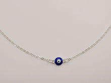 Load image into Gallery viewer, Evil Eye Necklace Blue Evil Eye Blue Eye Necklace • Gift for Her •