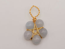 Load image into Gallery viewer, Blue Chalcedony necklace Powerful necklace Healing Energy Crystal Jewelry