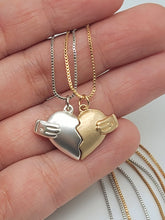 Load image into Gallery viewer, 2 PC Set I love you Heart necklace Set Couple's GIFT