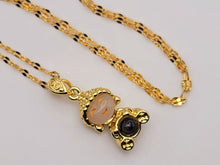 Load image into Gallery viewer, Cute Buddha Necklace 18K Gold Plated Cute Laughing Buddha