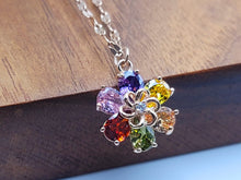 Load image into Gallery viewer, Gorgeous Flower Colorful Stainless Steel Necklace - Healing necklace