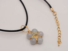 Load image into Gallery viewer, Blue Chalcedony necklace Powerful necklace Healing Energy Crystal Jewelry