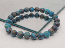 Load image into Gallery viewer, Stunning Phoenix Chrysocolla Bracelets 8mm For empowerment, communication courage