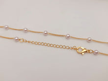 Load image into Gallery viewer, Pearl heart Choker Necklace  Trendy Pearl necklace