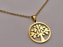 Load image into Gallery viewer, Tree Of Life necklace / Tree necklace / Cute necklace / Trending necklace /Plant necklace / Plant lover gift ideas