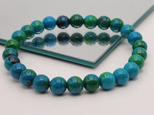 Load image into Gallery viewer, Stunning Phoenix Chrysocolla Bracelets 8mm For empowerment, communication courage