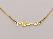 Load image into Gallery viewer, Stainless Steel Mama Necklace Beautiful Gift Necklace Mothers Gift