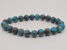 Load image into Gallery viewer, Stunning Phoenix Chrysocolla Bracelets 8mm For empowerment, communication courage