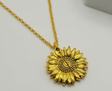 Load image into Gallery viewer, Radiant Sunflower: 18-Inch Gold Tone Necklace - A Stylish Token of Sunshine