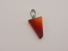 Load image into Gallery viewer, Natural Handmade Crystal Necklace Silver Wire Carnelian Stone Healing Crystal Necklace Silver tone