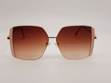 Load image into Gallery viewer, Fashion Big Rectangle Unisex Luxury Sunglasses Vintage Punk Tea