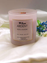 Load image into Gallery viewer, Ardent- Rose Jasmine Luxury Soy Wax Candle ( Love, Healing, Self Love)