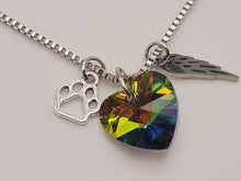 Load image into Gallery viewer, Pet Memorial, Necklace Pet Memorial Gift, Dog memorial, Cat memorial