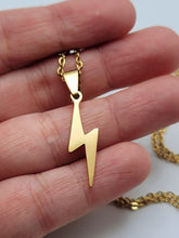Load image into Gallery viewer, Thunder Necklace Beautiful Gift Necklace , Dainty Necklace, Stainless Steel