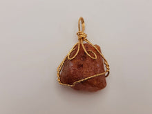 Load image into Gallery viewer, RAW Carnelian pendant necklace, Natural Handmade Necklace