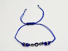 Load image into Gallery viewer, Men’s Women’s Evil Eye Bracelet,Blue Eye,Red String Bracelet