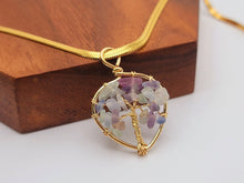 Load image into Gallery viewer, Fluorite Choker Necklace, Minimalist gifts, Cute trendy Choker Necklace