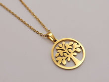 Load image into Gallery viewer, Tree Of Life necklace / Tree necklace / Cute necklace / Trending necklace /Plant necklace / Plant lover gift ideas