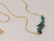 Load image into Gallery viewer, Natural Handmade Crystal Necklace Gold Tone Amethyst, Carnelian, & more