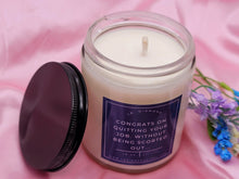 Load image into Gallery viewer, Congrats On Quitting Your Job Candle Natural Soy Wax Candle - Gift for Co Worker