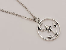 Load image into Gallery viewer, Mushroom Necklace for Women, Boho Jewelry for Gift, Silver Mushroom Pendant, Hippie Jewelry,