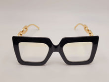 Load image into Gallery viewer, Bridesmaid gift Big Rectangle Unisex Luxury Sunglasses Vintage Punk