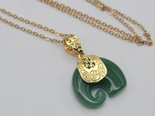Load image into Gallery viewer, Natural Handmade Crystal Necklace Green Aventurine & White Quartz