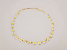 Load image into Gallery viewer, Bohemian Finds, Cute Colorful Daisy Choker necklace Handmade Trendy Choker