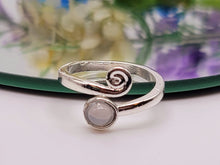Load image into Gallery viewer, Gorgeous Opal Opalite Resizable ring Perfect Gift For her Cute Adjustable